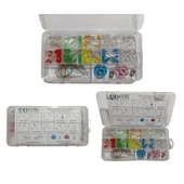 3mm ve 5mm Kutulu Led Seti - 200 Adet (Lamba ve Ampul Duy Hediyeli) thumbnail 2