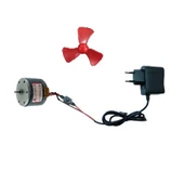 Adaptörlü Anahtarlı Basit Motor Deney Seti - Öğrenci Elektrik Devresi thumbnail 3