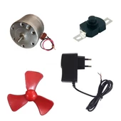 Adaptörlü Anahtarlı Basit Motor Deney Seti - Öğrenci Elektrik Devresi thumbnail 1