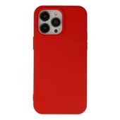 iPhone 14 Pro Kırmızı   Lansman Silikon Cep Telefonu Kılıfı thumbnail 1