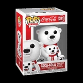 Funko Pop Ad icon Coca-Cola Polar Bear With Cub 241 thumbnail 1