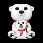 Funko Pop Ad icon Coca-Cola Polar Bear With Cub 241 thumbnail 2
