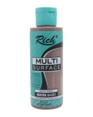 Rich Multi Surface Akrilik Boya Pudra Kahve 120cc - 1