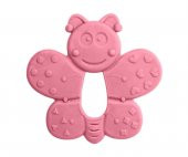 Bambino Kauçuk Yumuşak Diş Kelebek - Pembe - 1