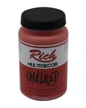 Rich Multi Decor Chalked Akrilik Boya Retro Kırmızı 250ml - 1