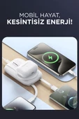 Torima TRM-1016 Siyah 10000mAh Manyetik Kablosuz Powerbank Magsafe Taşınabilir Hızlı Şarj Powerbank - 2