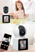 BUFFER®  Wifi Bağlantılı Görüntülü Görüşme Sağlayabilen Ev Tipi Güvenlik Kamerası - 6