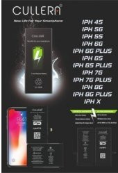 Cullera Apple İphone 7 Plus  Güçlendirilmiş Batarya Pil Yüksek Performans - 1
