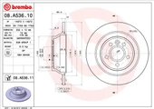 ARKA FREN DISK AYNASI VOLVO V70 III 07 D4 13 S80 II 2.0 3.2 /2.0TDI 08 XC70 06 - 1