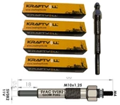 OPEL CORSA B 1.5-1.7 KIZDIRMA BUJİSİ TAKIMI ,1214043 - 1