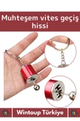 Özel Üretim Yüksek Kaliteli 6 Hız+1  Geri Vites Geçişli Dekoratif Oto Araç Otomobil Vites Anahtarlık - 2