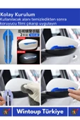 Özel Üretim Yüksek Kaliteli Oto Araç Otomobil Ayna Kapı Koruyucu Reflektörlü Şerit 2 Adet - 2