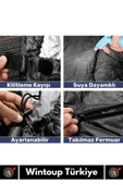 Özel Üretim Su Geçirmez Sıcak Tutan Taşıma Çantalı Kamp Dağcı İzci Portable Uyku Tulumu - 3