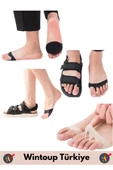 Premium Yüksek Kaliteli Ortopedik Kayma Önleyici Ter Emici Ayak Parmak Altı Desteği 4 Çift - 3