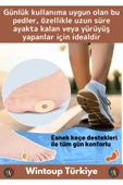 Gündelik Kullanıma Uygun Konforlu Ayak Ağrı Baskı Azaltıcı Sünger Yastık Ayak Nokta Pedi 45 Adet - 3