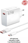 Xiaomi Redmi Samsung Uyumlu 67w Hızlı Şarj Cihazı 67watt - 1