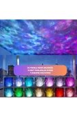 Deluxe Dinozor Yumurtası Gece Masa Lambası Bluetooth Hoparlör Led Lamba Galaxy Projektör Led Işık - 4