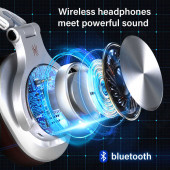 Bluetooth ve 3.5mm Kullanılabilen Her Modele Uyumlu Kulaklık Oneodio A70 - 4