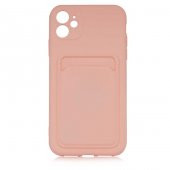 Apple iPhone 11 Kılıf Ofix Silikon Kartlık Cüzdan Kapak - 6