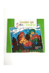 4E Boyama Kitabı Çocuklar İçin Şifreli Mandala Karatay - 1