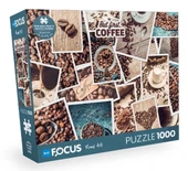 Blue Focus But Fırst Coffee - 1000 Parça - 1