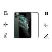 İphone 11 Pro Max İle Uyumlu Kırılmaz Cam 9D Tam Kapatan Süper Glass - 1