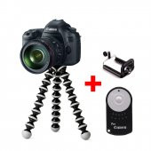 Canon Fotoğraf Makineleri için Masaüstü Tripod Seti thumbnail 1