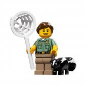 LEGO Minifigür - Seri 15 - 71011 - Animal Control Officer - 1