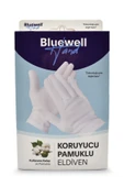 BLUEWELL Pamuklu Koruyucu Egzema Eldiveni %100 Pamuktan Large - 1
