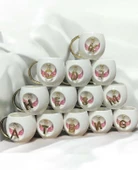 Royking Letter Porselen H Harf Kupa 400 ml CMT 012 - 1