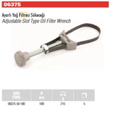 İzeltaş Ayarlı Filtre Sökme Anahtarı 100 MM 0637550100 thumbnail 3