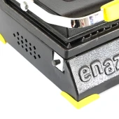 8 Dilim Elektrikli Saf Döküm Tost Makinesi  (Döküm 30x23) - Siyah - Sarı - 2