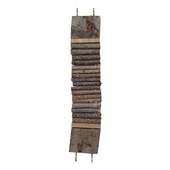 EuroGold Doğal Ahşap Kemirgen Merdiveni Çift Platformlu 7x35cm - 2