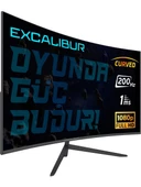 Casper Excalibur M.E27FHD-G 27" 1 ms Full HD Curved 200 Hz Oyuncu Monitörü - 1