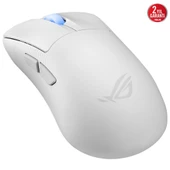 Asus ROG Keris II Wireless Ace 42000 DPI 750 IPS Optik Sensör Beyaz Gaming Mouse thumbnail 8