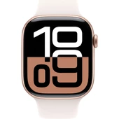 Apple Watch Series 10 Gps 46MM Rose Gold Aluminium Case With Light Blush Sport Band - M/l - 2