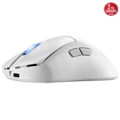 Asus ROG Keris II Wireless Ace 42000 DPI 750 IPS Optik Sensör Beyaz Gaming Mouse thumbnail 5
