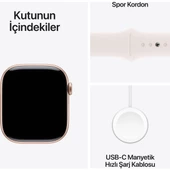 Apple Watch Series 10 Gps 46MM Rose Gold Aluminium Case With Light Blush Sport Band - M/l - 9