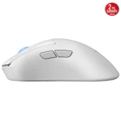 Asus ROG Keris II Wireless Ace 42000 DPI 750 IPS Optik Sensör Beyaz Gaming Mouse thumbnail 3