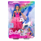 Barbie Mavi Saçlı Prenses Bebek thumbnail 6