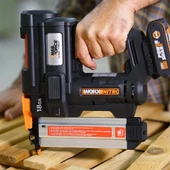 WORX WX842 20Volt/2.0Ah Li-ion 15-50mm Profesyonel Şarjlı Çivi Çakma Makinesi + 2700 Adet Yedek Çivi - 3