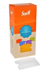 SARFF Sert Plastik Kart Koruyucu Yatay 50li Şeffaf (1 Paket 50 Adet) - 1
