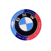 YENİ NESİL BMW 56 MM JANT GÖBEK DAMLA STICKER (4 ADET) thumbnail 1