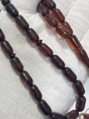 Doğal Kaya Damla Kehribar Tesbih 33lük 6x10,5mm 11 Gram thumbnail 2