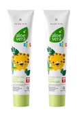 Aloe Vera Kids - Çocuklara Özel Twinkling Magic Diş Macunu - 2'li Set - 1