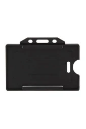 Sarff Kart Kabı Muhafaza Yatay Siyah 50 Li (1 Paket 50 Adet) - 1