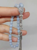 Angelit Taşı 33lük Tesbih 6mm (3926) thumbnail 2