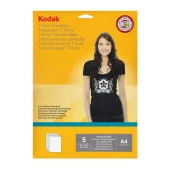 Kodak 20X30(A4)-5 Adet Koyu Zeminler için T-Shırt Transfer Kağıdı CAT5740022 - 1