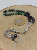 Anyolit (Rubizoit – Rubyzoisit) Taşı 33lük Tesbih 6mm (22450) thumbnail 6