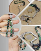 Anyolit (Rubizoit – Rubyzoisit) Taşı 33lük Tesbih 6mm (22450) thumbnail 1